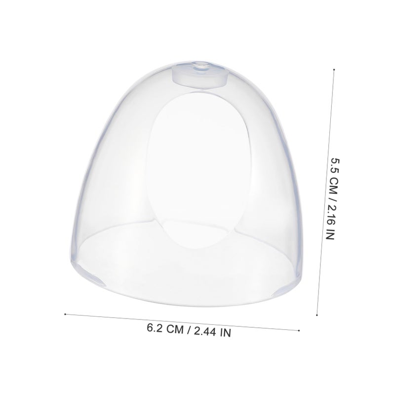 Leakproof Baby Bottle Lids Replacement Plastic Dome Caps 4 Pcs 6 2x6 2x5 5cm - Image 3