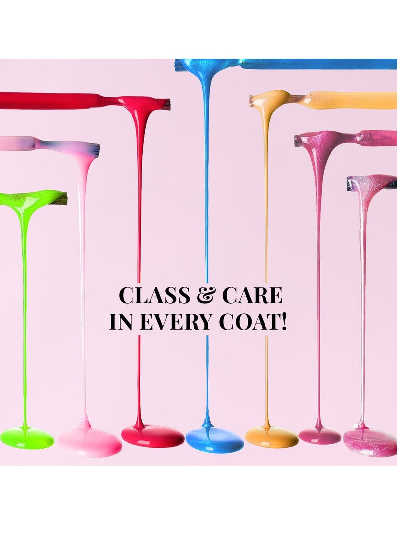 Just Herbs Nail Polish 12 COLOUR Electric Lime - Image 5