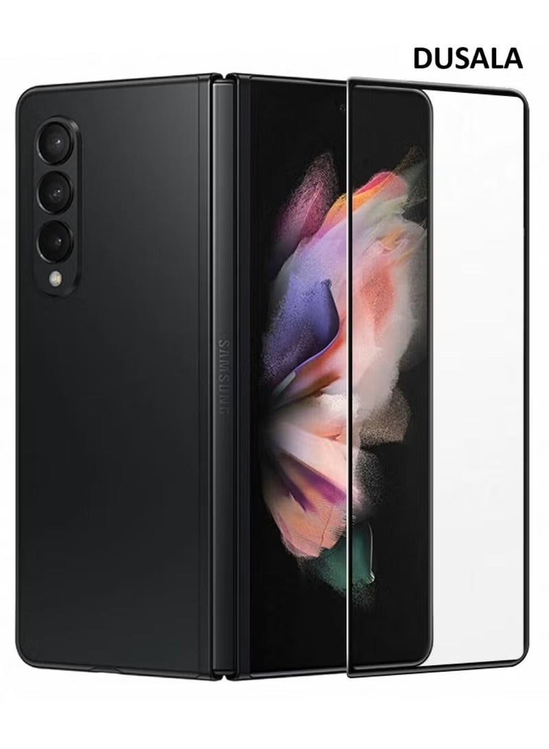 DUSALA Tempered Glass Screen Protector for Samsung Galaxy Z Fold 4 Front Glass Full Coverage Screen Guard 9H Hardness Anti Fingerprint Scratch Resistance for Samsung Galaxy Z Fold 4 - Image 1