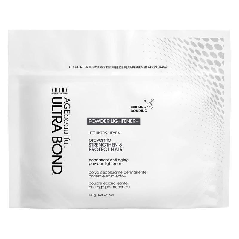 AGE beautiful Permanent Powder Hair Lightener with Ultra Bond Building | Strengthens, Protects & Nourishes | Lifts up to 9+ Levels | For Lightening & Highlights | 6 Oz - Image 2