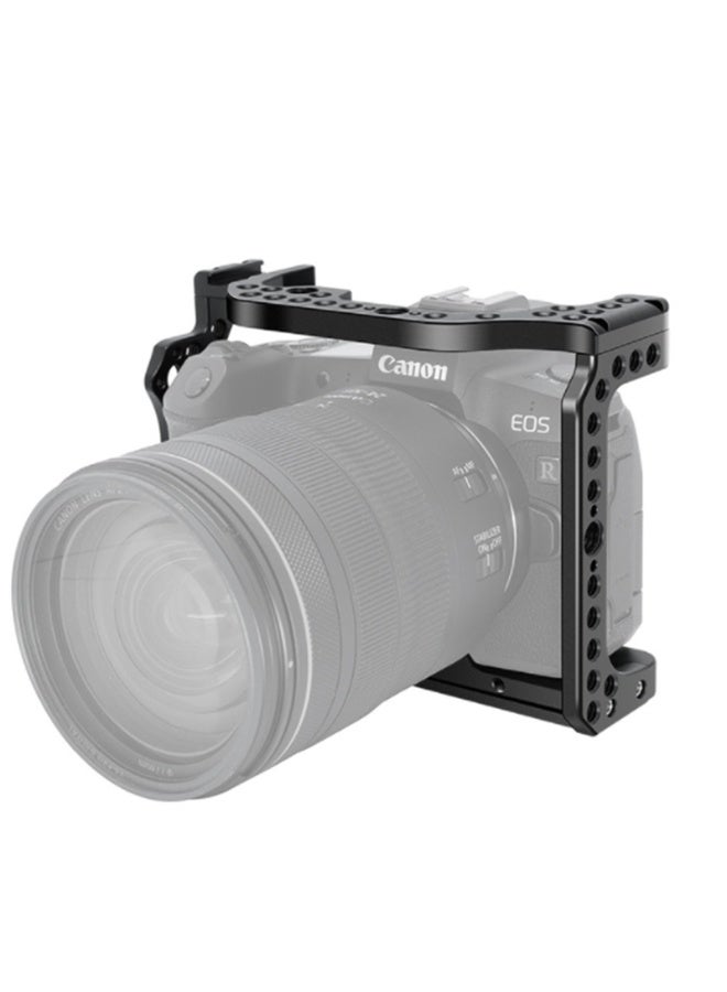 Aluminum Alloy Camera Cage for Canon EOS R – Precision Fit with Accurate Cutouts, Quick Release Plate, Ergonomic Design for Comfortable Grip, Rich Interfaces for Accessory Expansion, Perfect Photography and Videography Stabilizer - Image 1