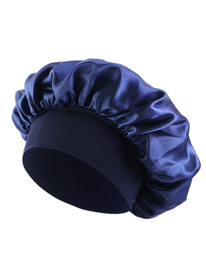 قطعتان من غطاء الرأس الحريري للنوم، غطاء رأس حريري للرجال، غطاء رأس ساتان بشريط مطاطي وغطاء رأس حريري للنوم، غطاء شعر ناعم قابل للتعديل، غطاء رأس للنساء أثناء النوم - Image 2
