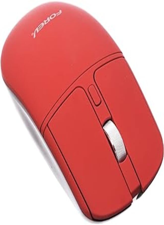 Generic - Forev FV- 386 Wireless Mouse With Bluetooth And Elegant Appearance Efficient For Computer 1.5V 10mA - Red - Image 1