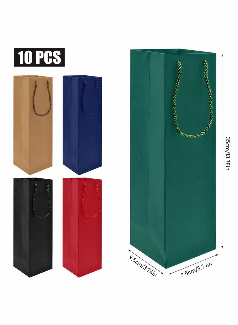 SYOSI 10 Piece Wine Gift Bags with Strong Rope Handles - Image 3