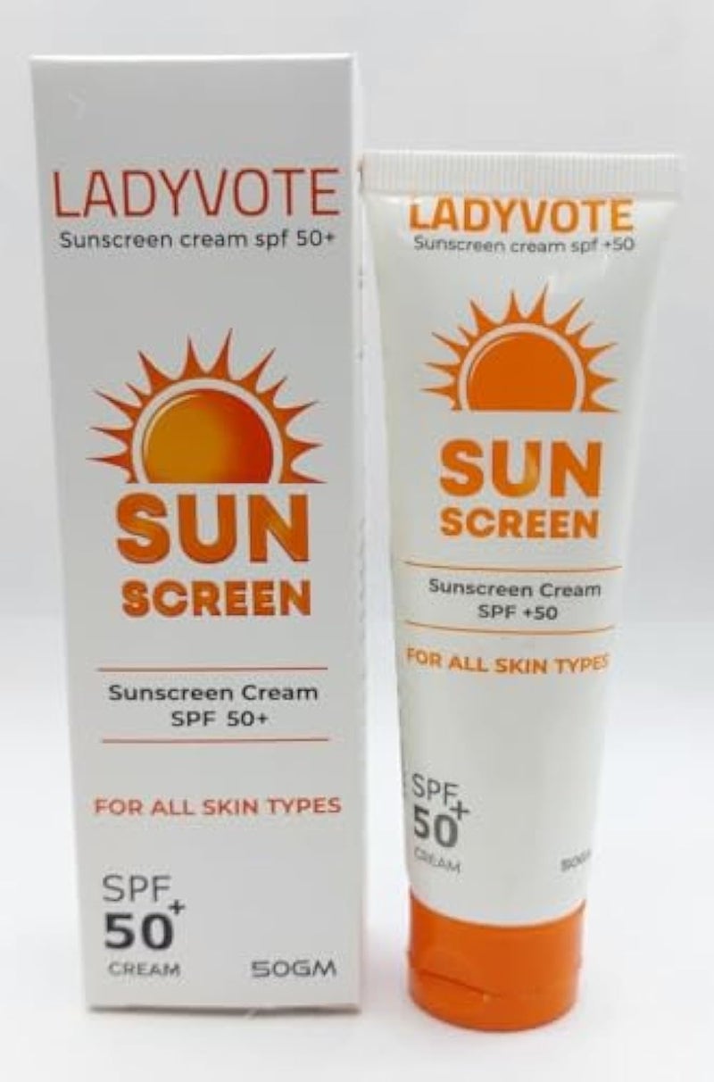 SPF 50+ Sunscreen Cream 50 g Broad Spectrum - Image 4
