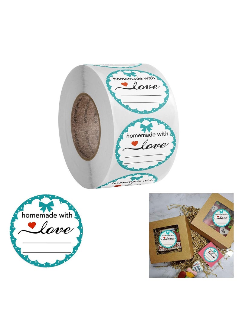 Wownect (Pack of 3) Sticker Bundle 1500pcs – 500 “Homemade with Love” + 500 “Thank You for Your Order” + 500 Rainbow Laser “You’ve Got Great Taste” Stickers (Pack of 3) - Image 4