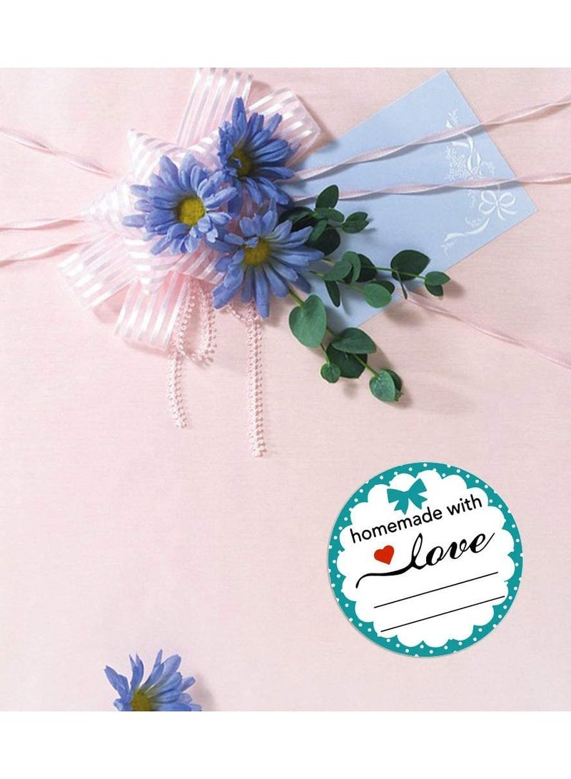 Wownect (Pack of 3) Sticker Bundle 1500pcs – 500 “Homemade with Love” + 500 “Thank You for Your Order” + 500 Rainbow Laser “You’ve Got Great Taste” Stickers (Pack of 3) - Image 2