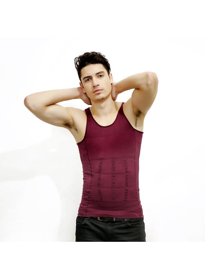 ناكسوس قميص داخلي رجالي من NAKXUS لتنحيف الجسم، قميص رياضي ضاغط، قميص داخلي لتنحيف الجسم، قميص داخلي لشد عضلات البطن - Image 2