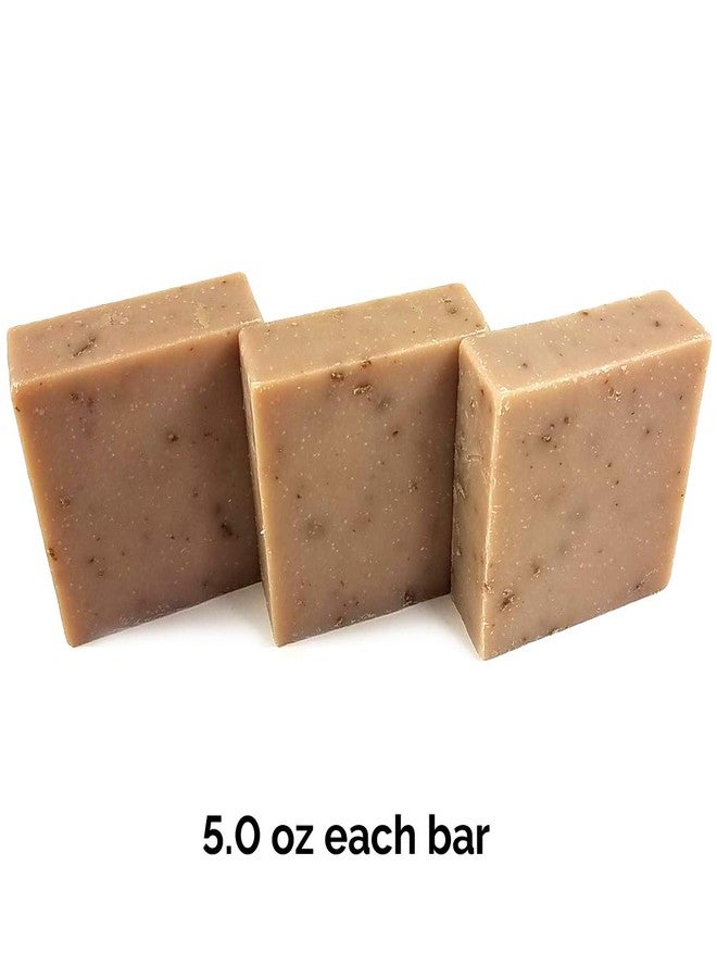 Missamé Handmade Fresh Goat's Milk Bar Soap (Oatmeal Honey, 3 bars (Economy Pack)) - Image 2