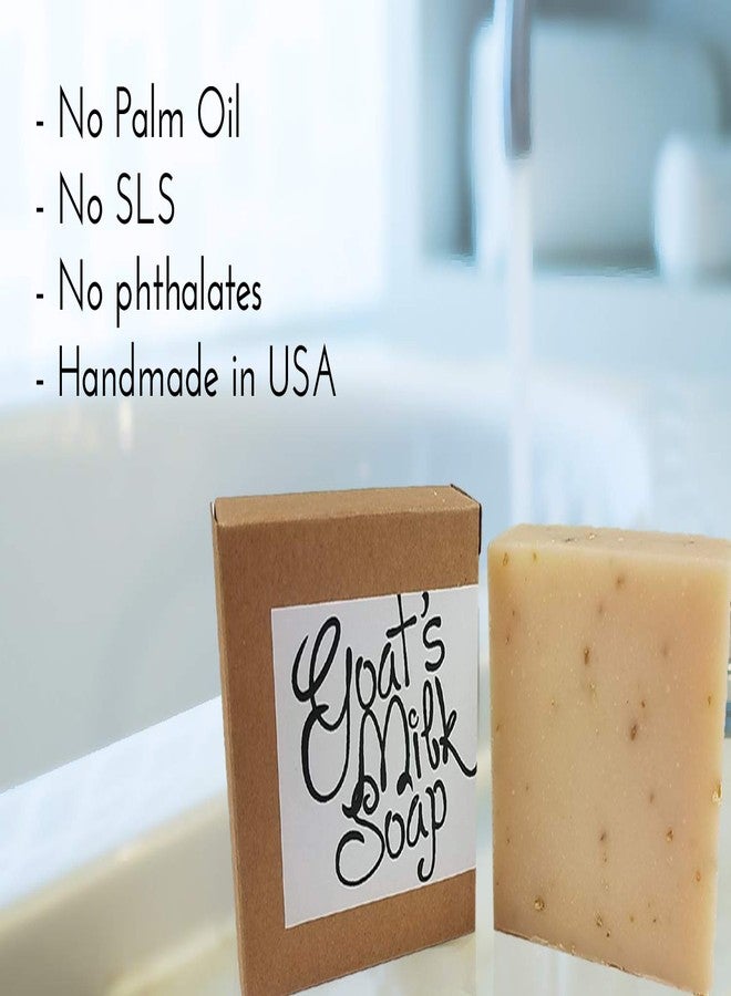 Missamé Handmade Fresh Goat's Milk Bar Soap (Oatmeal Honey, 3 bars (Economy Pack)) - Image 3
