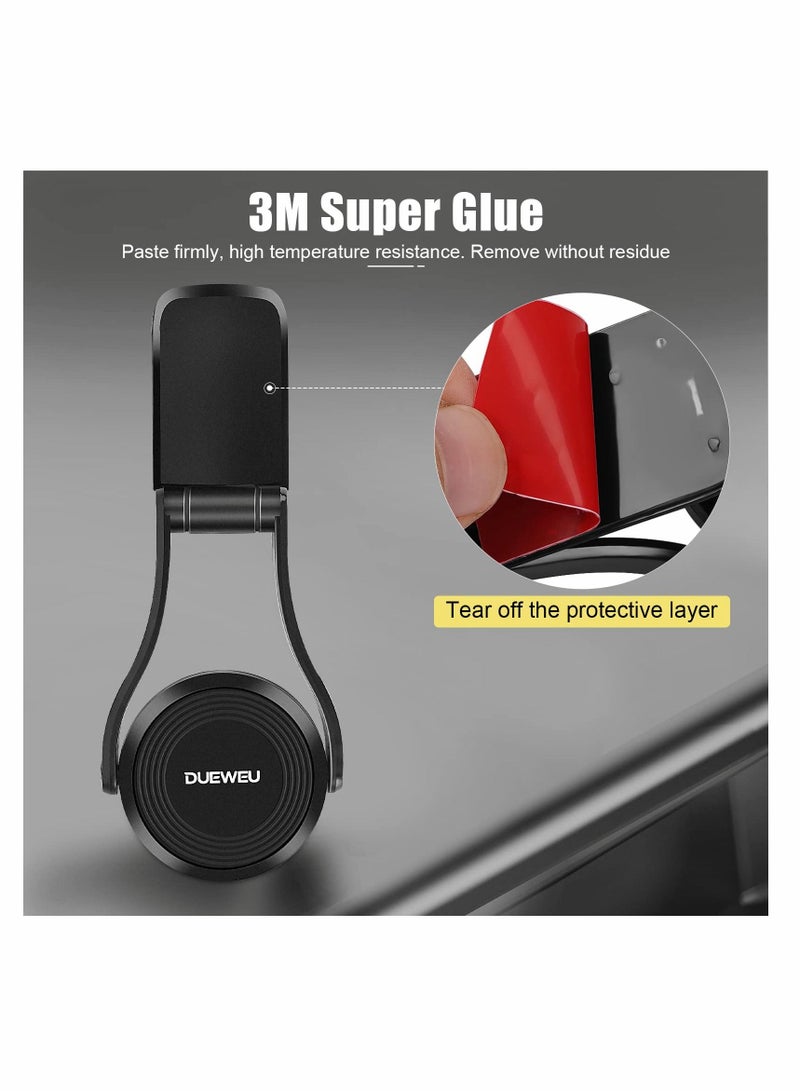 SYOSI Car Magnetic Cell Phone Holder Mount, KASTWAVE Mobile Phone Magnetic Car Mount Super Strong Magnet Windshield Dashboard Dash Kitchen Stand for iPhone for Samsung Smartphones - Image 3