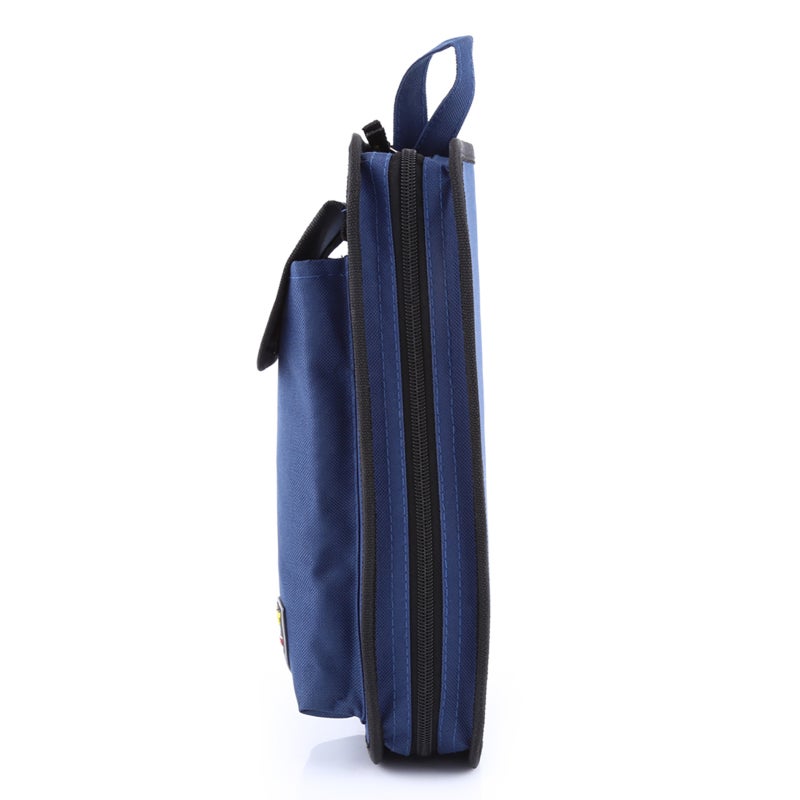 FASITE Cloth Tool Bag 17 x 5 x 31cm Durable Lightweight - Elastic Straps Tool Storage Organizer for Electricians - Image 3
