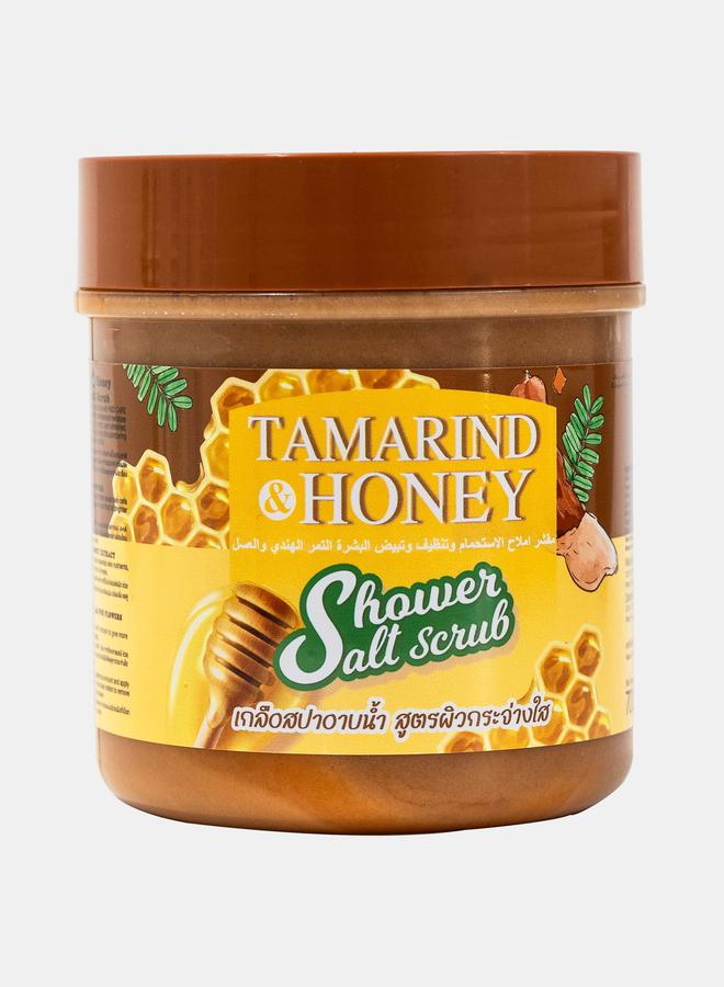R&D Tamarind & Honey Shower Salt Scrub, 700gm - Image 1