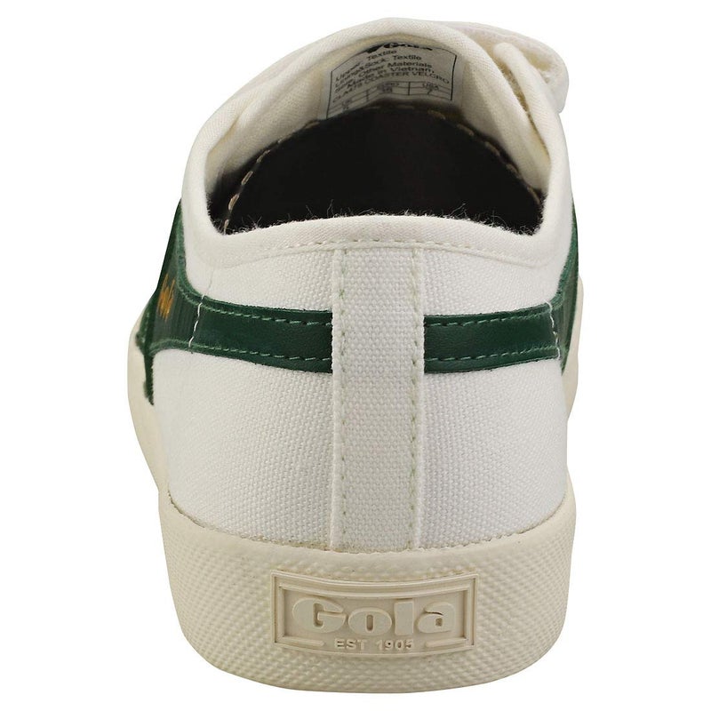 Gola Women's Coaster Velcro Sneaker, Off White Dark Green, 9 US - Image 4