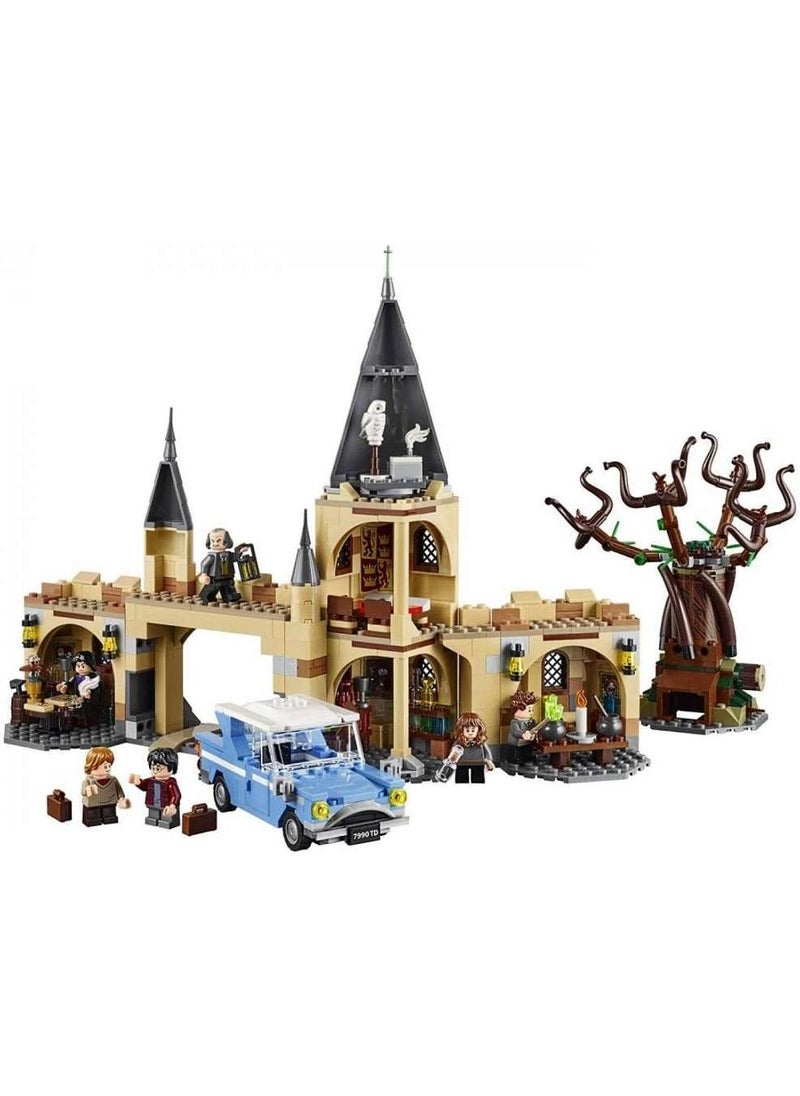 Harry Potter and The Chamber of Secrets Hogwarts Whomping Willow Magic Toys Building Kit Prisoner of Azkaban  Hedwig  Hermoine Granger and Severus Snape  (753 Pieces)  - Image 1