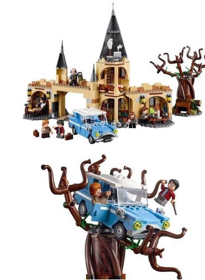 Harry Potter and The Chamber of Secrets Hogwarts Whomping Willow Magic Toys Building Kit Prisoner of Azkaban  Hedwig  Hermoine Granger and Severus Snape  (753 Pieces)  - Image 2