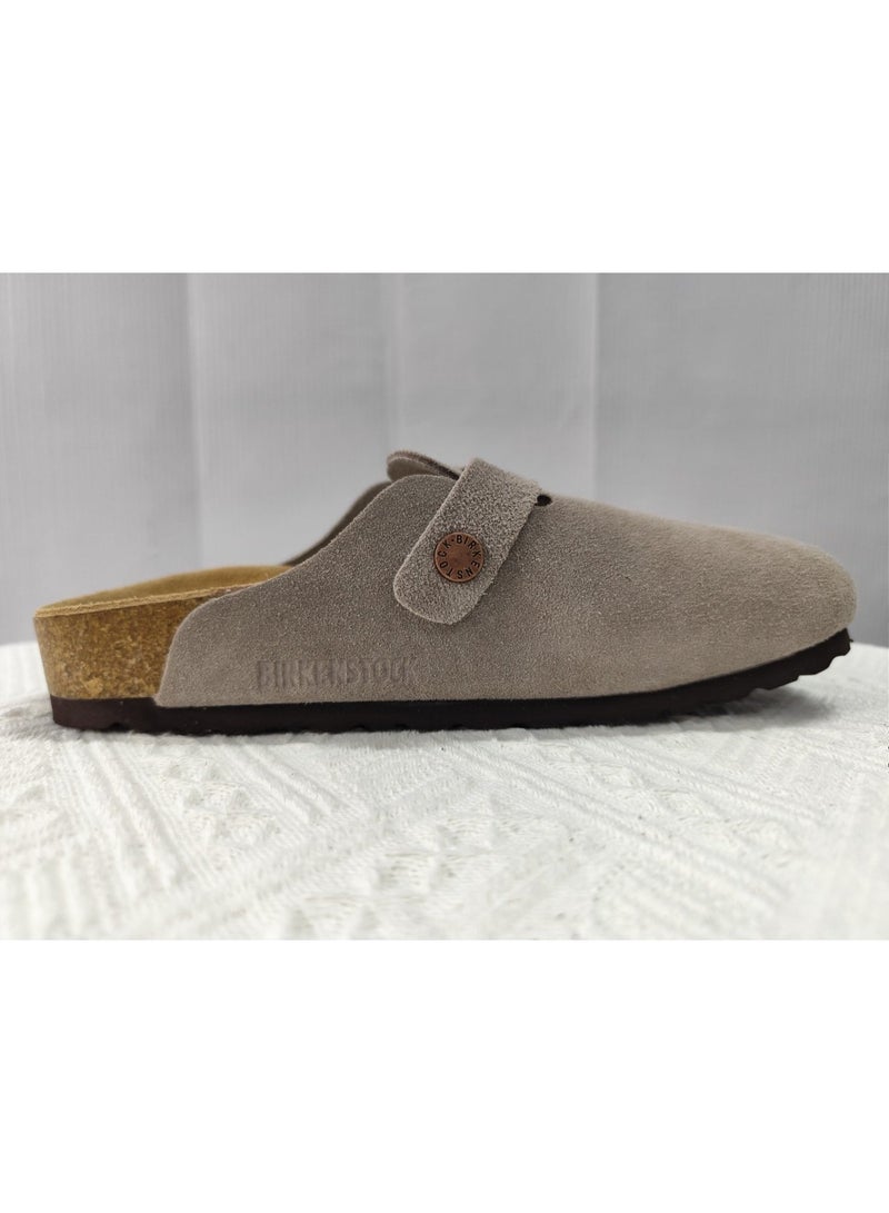 Birkenstock Boston Soft Footbed Suede Clogs - Image 4