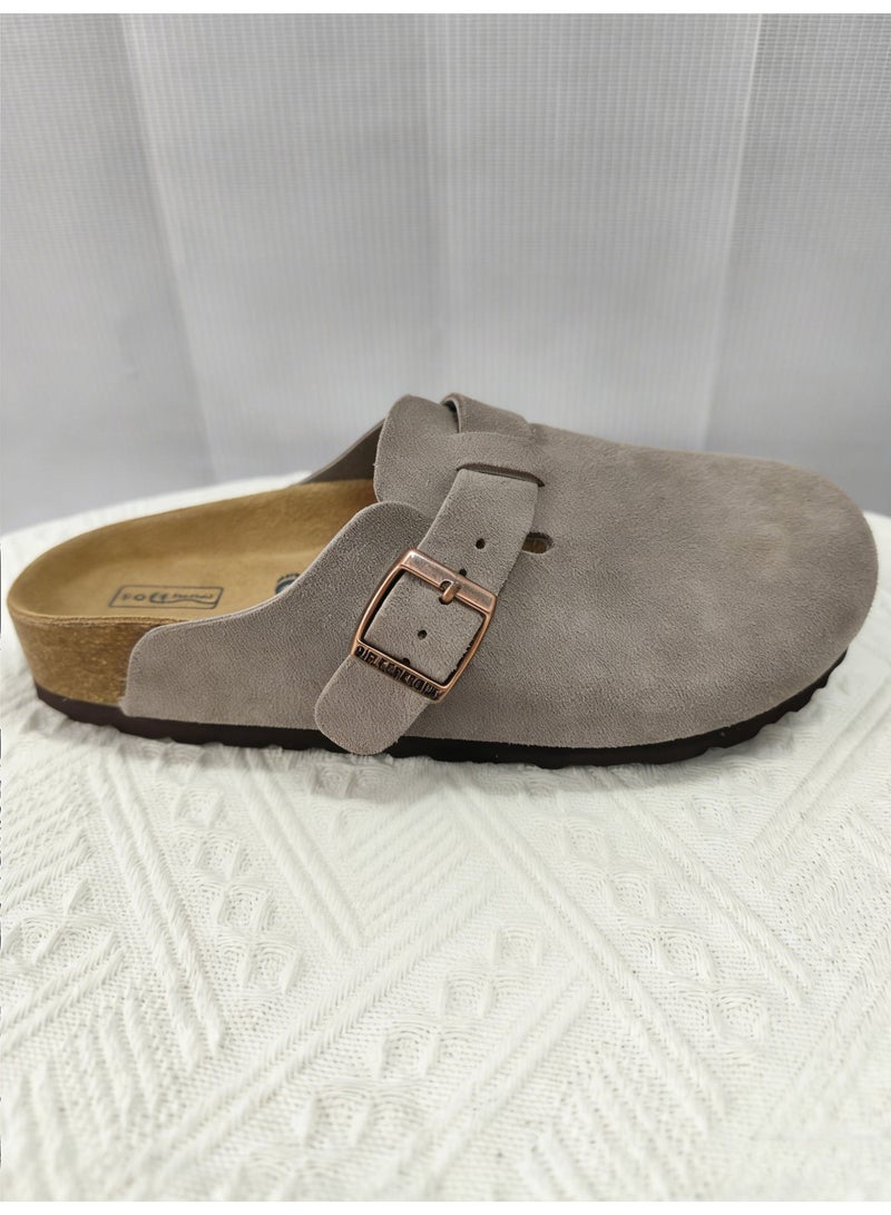 Birkenstock Boston Soft Footbed Suede Clogs - Image 3