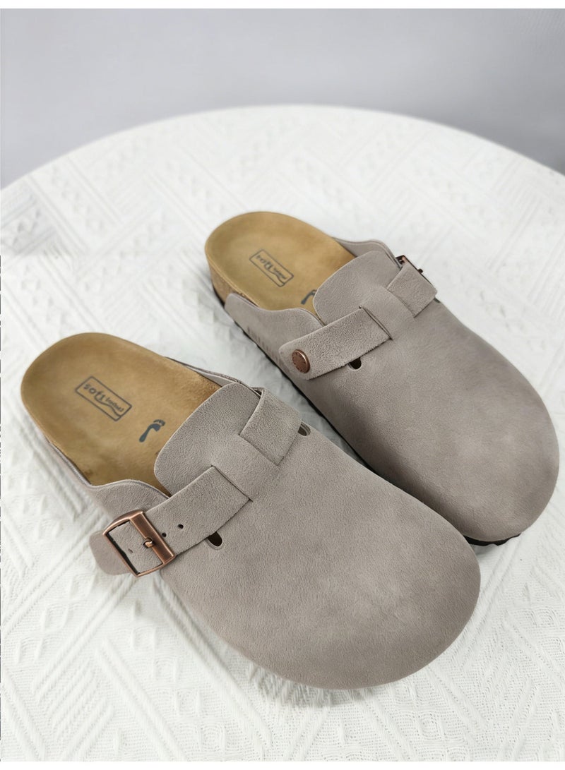 Birkenstock Boston Soft Footbed Suede Clogs - Image 2