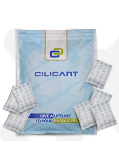 CILICAnT CILICAnT 10 Gram 100 Pcs White Silica Gel Desiccant Packets for Moisture Absorption in Electronics Tools Product Storage and More 10 Gram X 100 Pcs 1 Kg  - Image 2