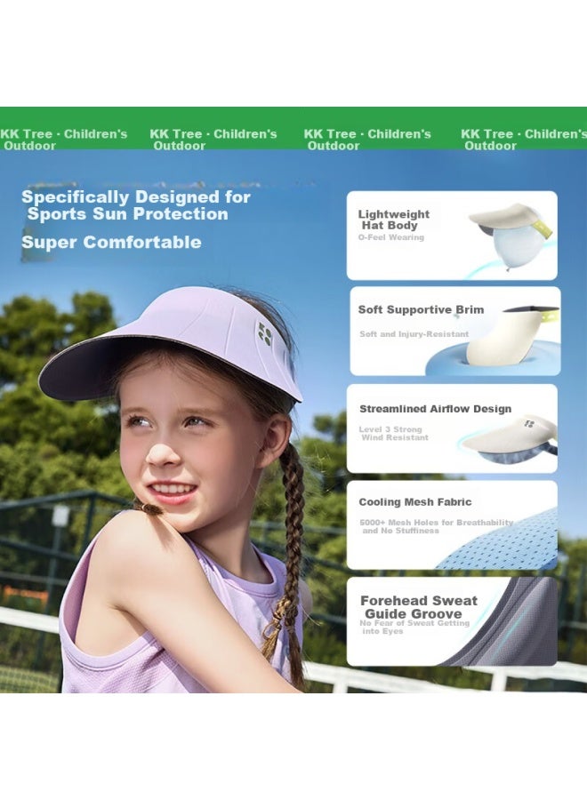 Kocotree Kk Tree Kids Sun Protection Hat 360° Soft Brim Uv Protection Cap For Boys And Girls Sports - Image 2