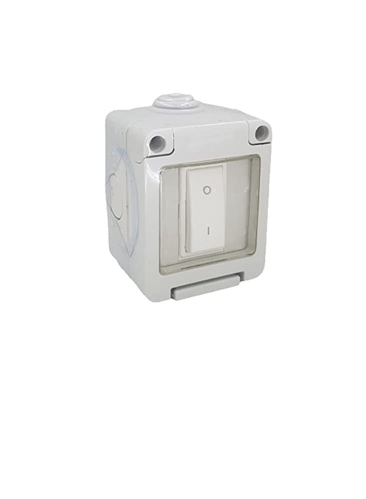 Outdoor Waterproof Weatherproof Switch Socket IP55 Grey (DOUBLE POLE SWITCH-20A) - Image 2