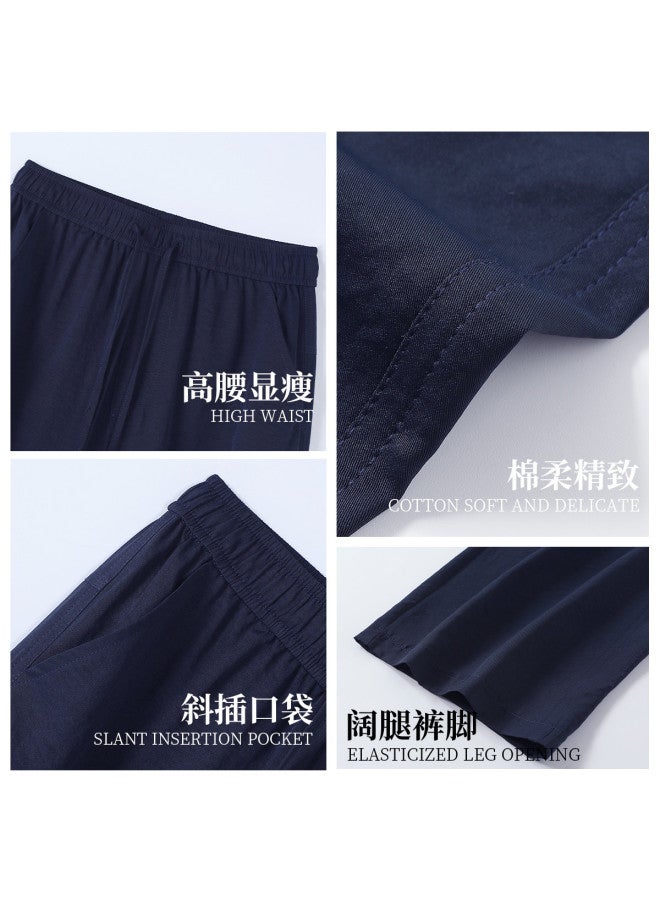 Hstyle pleated Two-way Cargo Pants For Women - 2025 Summer Versatile Slimming Casual Wide-leg Pants - Image 5