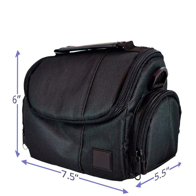 eCostConnection Medium Soft Padded Camera Equipment Bag/Case for Nikon, Canon, Sony, Pentax, Olympus Panasonic, Samsung & Many More - Image 2