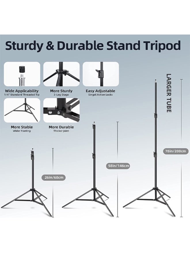 غرانفين عدة إضاءة صندوق الإضاءة للتصوير من  70x70 سم مع لمبة 200W قابلة لضبط درجة الحرارة اللونية (3000K-6500K)، جهاز تحكم عن بعد، حامل ثلاثي وحقيبة حمل للتصوير المنتجات واستوديو التصوير - Image 5