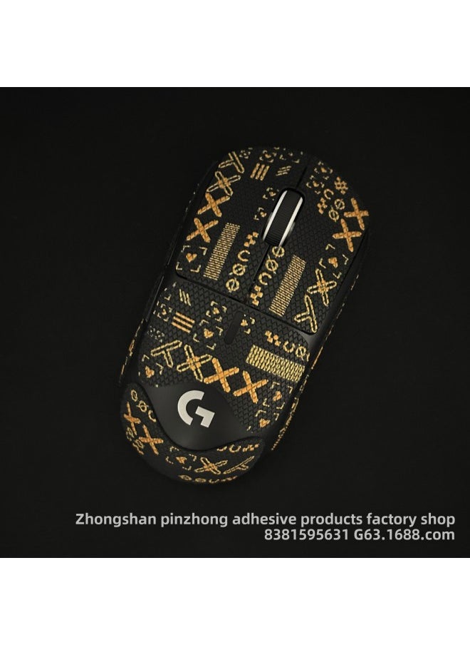 Generic - Anti-slip Mouse Stickers Logitech GPW One Or Two Generation GPROX Special All-inclusive Sweat-absorbent Anti-sweat Hand Stickers Lizard Skin-Color:gpw Generation ] - Image 1