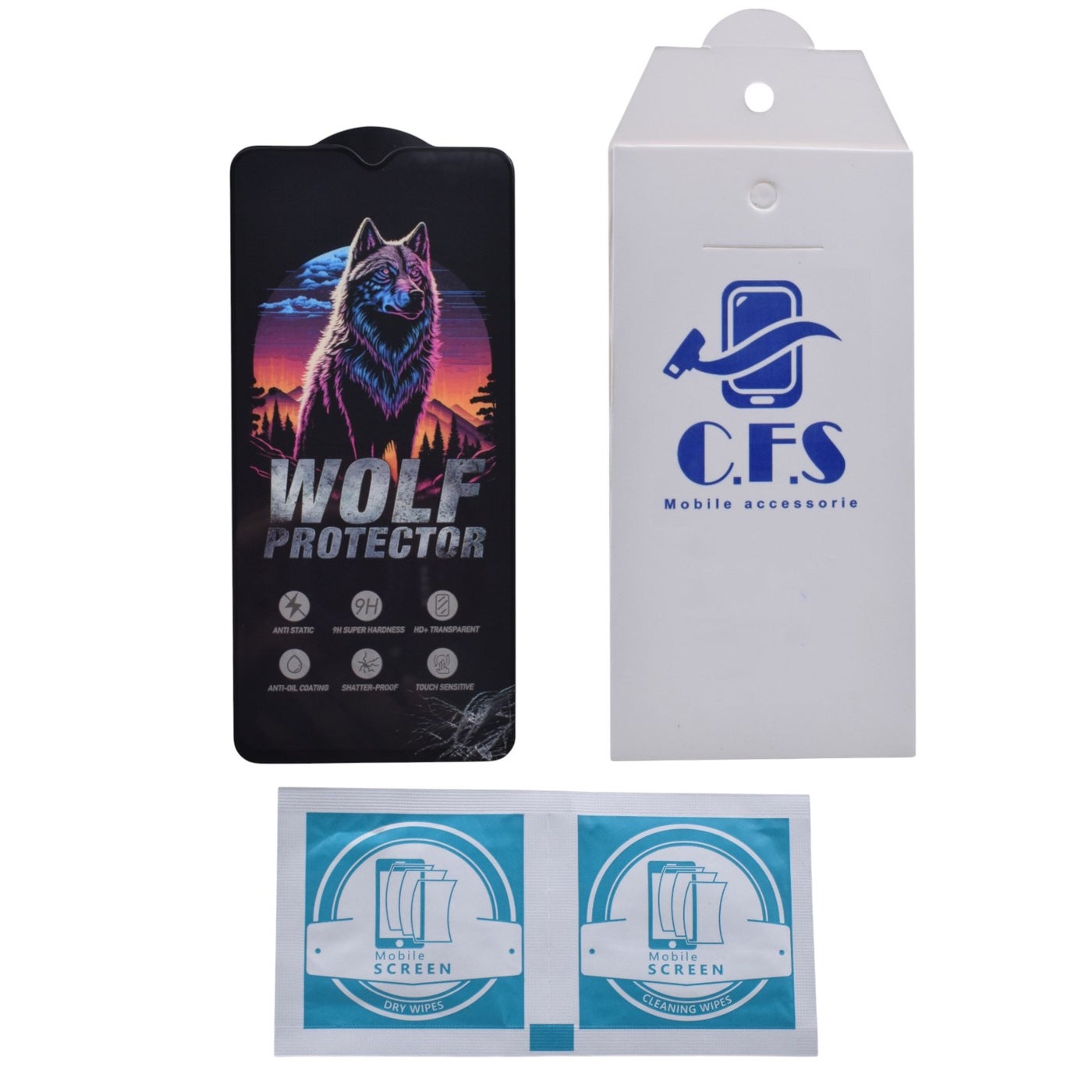wolf Wolf Glass Screen Protector For Xiaomi Redmi Note 8 Pro