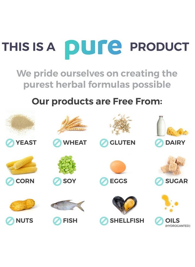 PURE CO أقراص التوت البري العضوي - تركيز 50:1 يعادل 25,000 ملغ من التوت البري الطازج (نباتي) لصحة المسالك البولية وتنظيف الكلى - أقراص التوت البري للنساء - مكمل دعم التهاب المسالك البولية - 60 كبسولة - Image 5