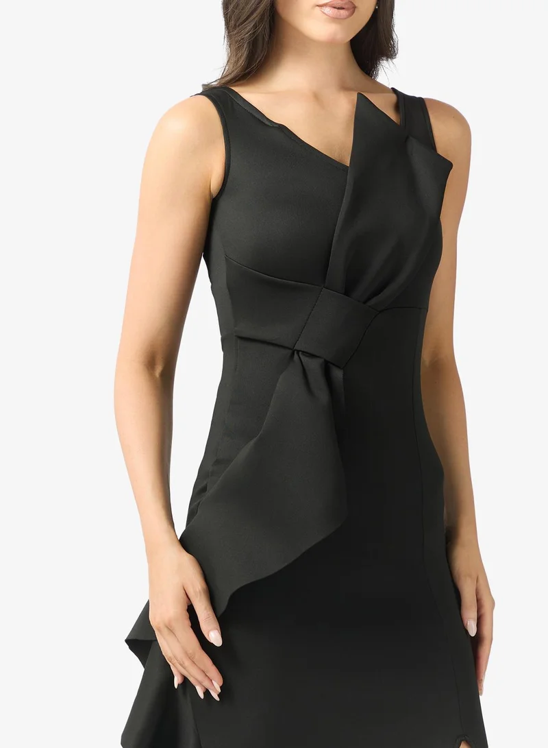 Ella Limited Edition  Off Shoulder Dress With Slit for Women | Best Price UAE