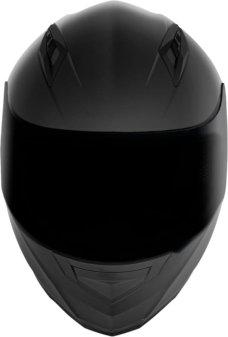 VCAN VX Lightweight Full Face Motorcycle Helmet with Extra Tinted Visor - Image 3