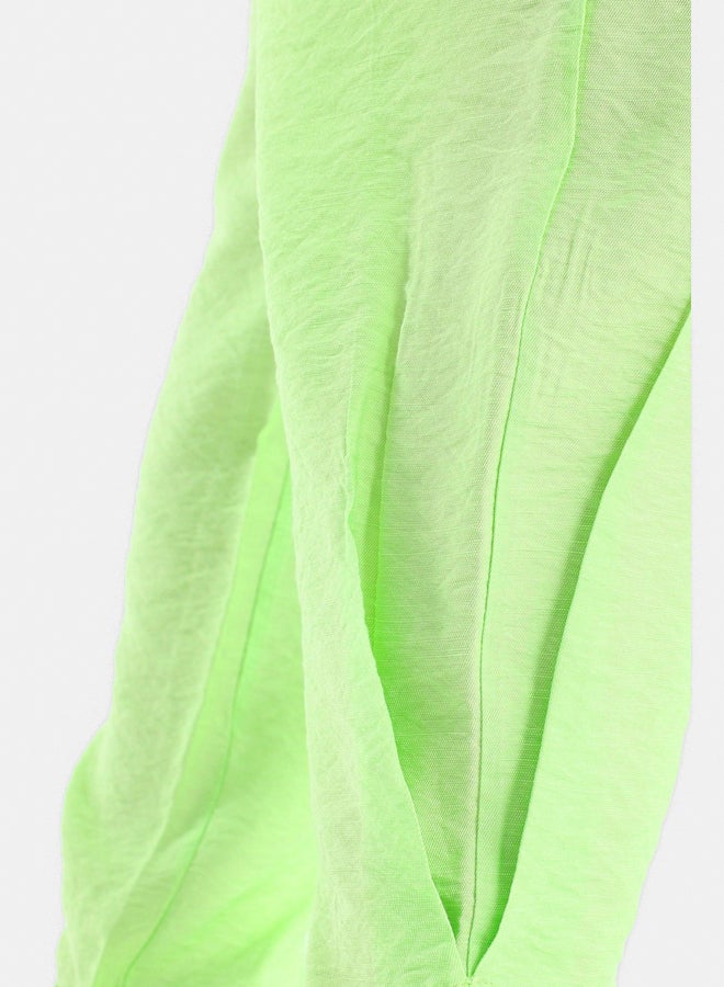 Clue Boyfriend Fit Solid Pants  - Image 3