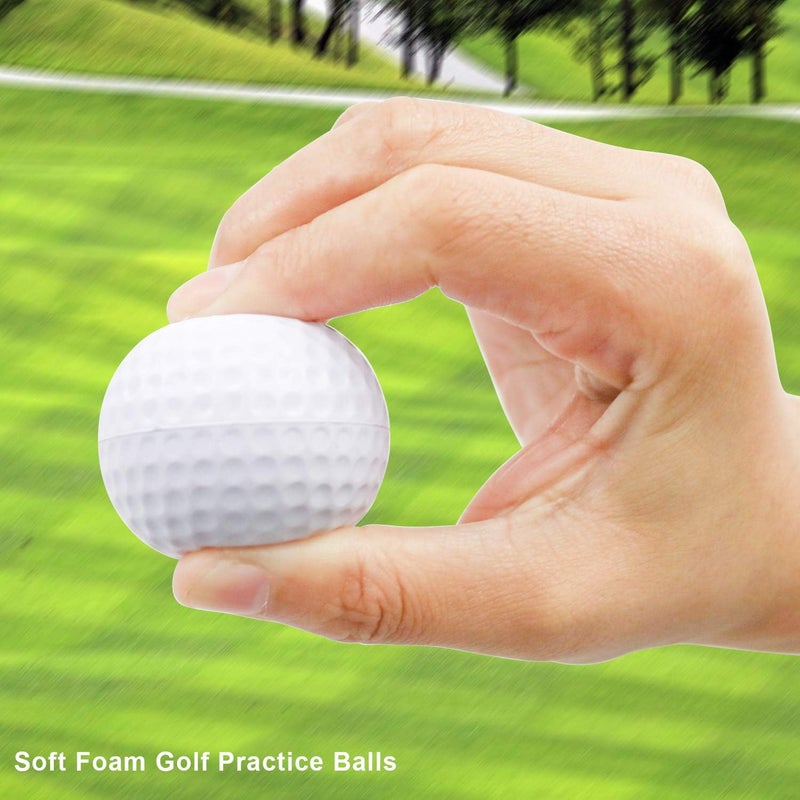 Bac-kitchen 40 Pack Foam Golf Practice Balls - Realistic Feel and Limited Flight Training Balls for Indoor or Outdoor - Image 4