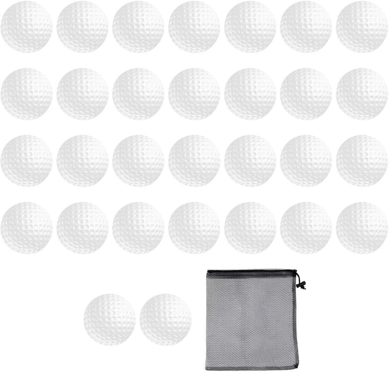Bac-kitchen 40 Pack Foam Golf Practice Balls - Realistic Feel and Limited Flight Training Balls for Indoor or Outdoor - Image 1