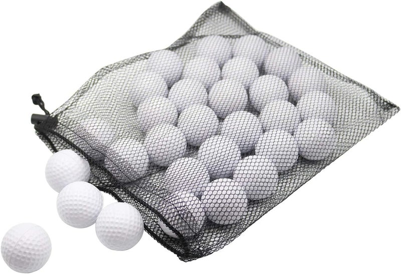 Bac-kitchen 40 Pack Foam Golf Practice Balls - Realistic Feel and Limited Flight Training Balls for Indoor or Outdoor - Image 3
