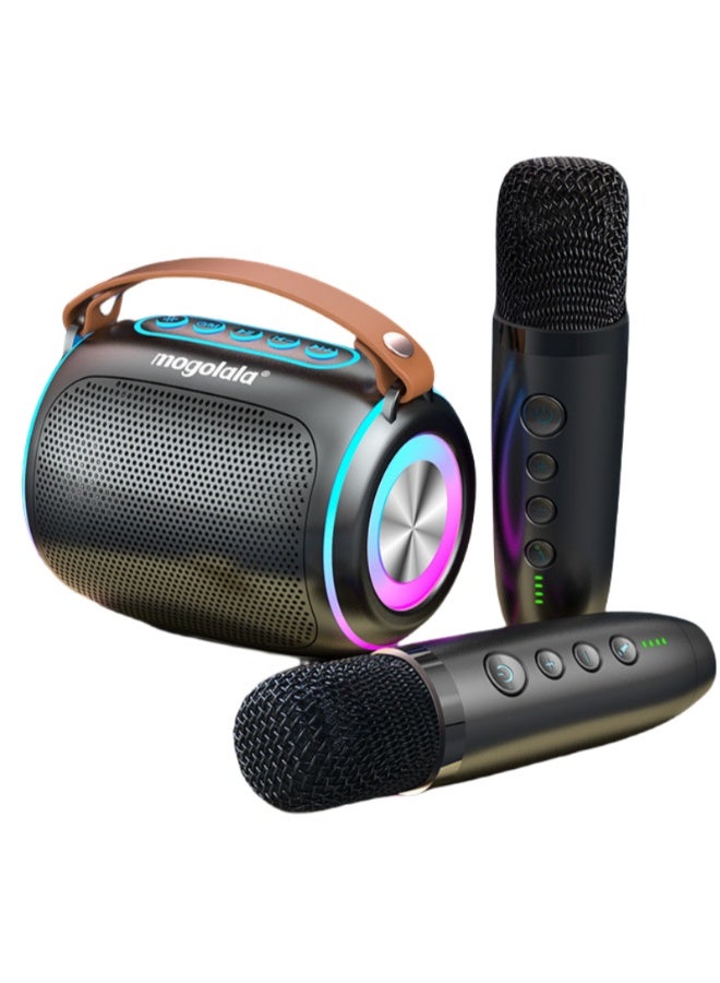 EBMINI Microphone Bluetooth Speaker With Microphone Singing Speaker All-In-One Machine