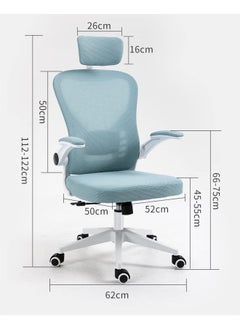 Ergonomic Mesh Office Desk Chair with Headrest and Lumbar Support Comfortable High Back - pzsku/Z734748FBBB6F30C999F1Z/45/_/1688214641/c0696659-3371-4001-8364-e5a10e06f4c5