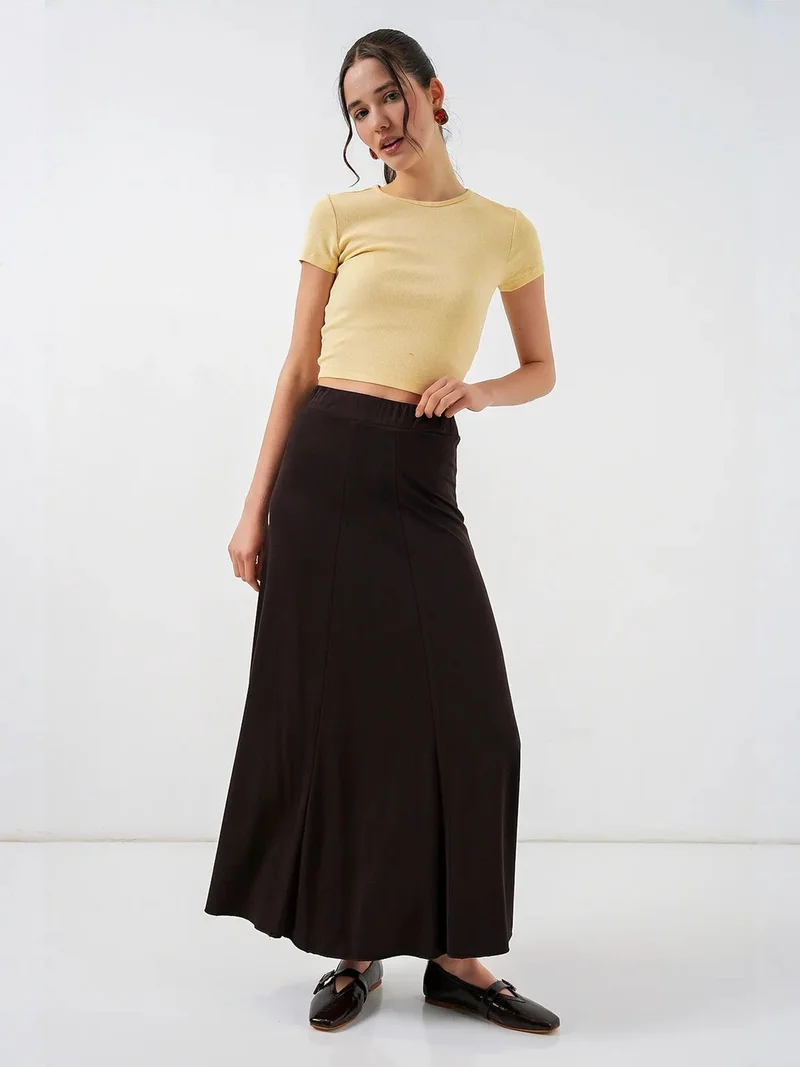 بيغ دارت BDART High Waist A-Line Maxi Skirt