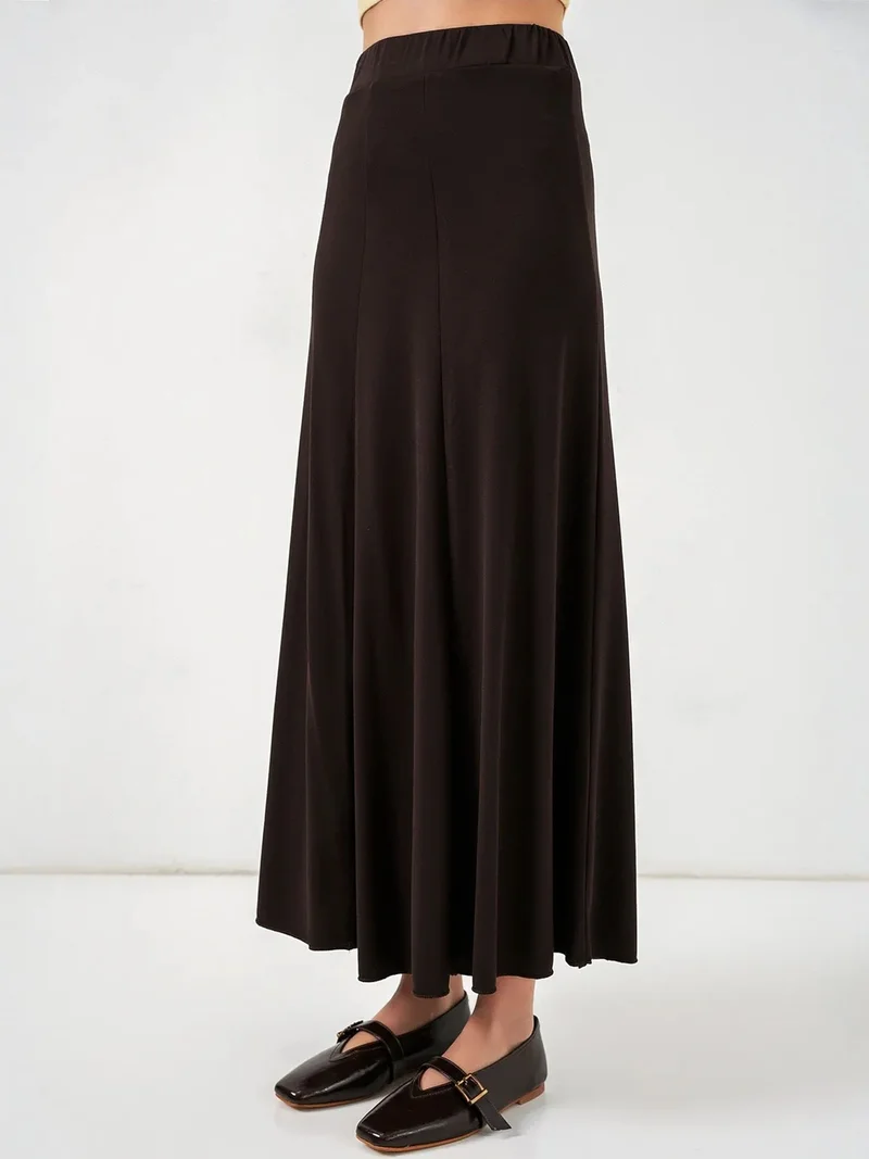 بيغ دارت BDART High Waist A-Line Maxi Skirt