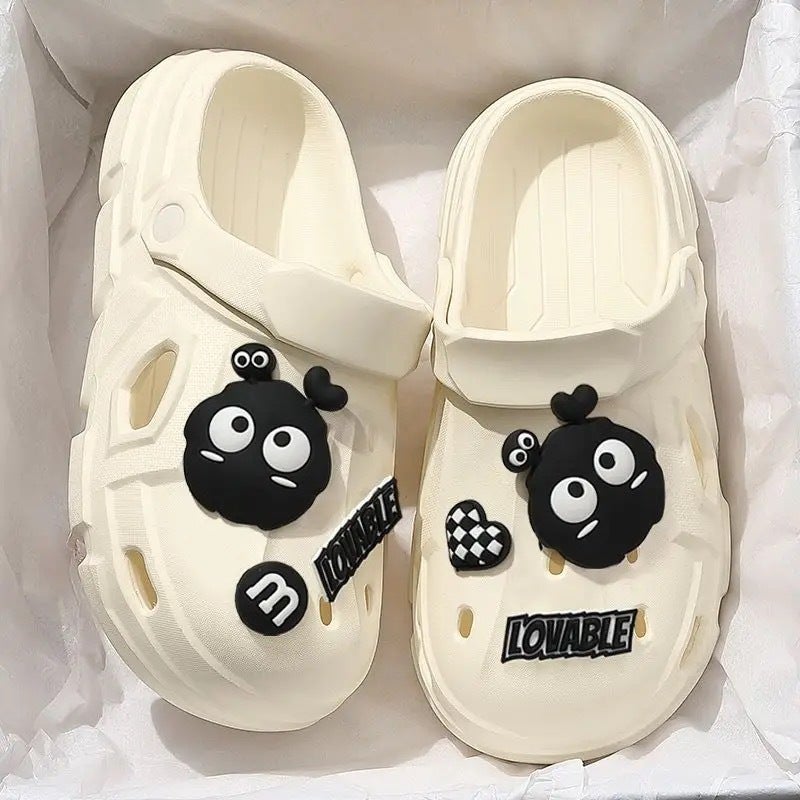 Cloud Croc Shoes Thick-Soled Women'S Anti-Slip Men'S Summer Hospital Medical Breathable Baotou Beach Shoes - Image 2