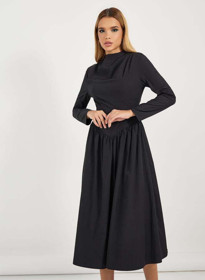 Styli Mockneck Midi Dress - Image 2