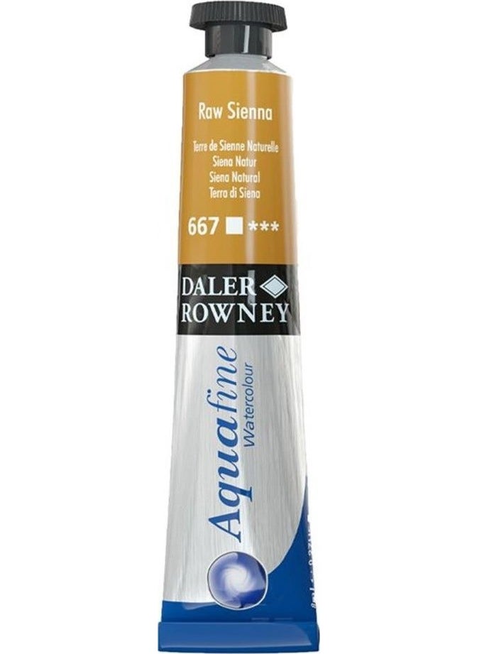 Daler Rowney - Aquafine Tube Watercolor Aquafine 8Ml Raw Sienna - Image 1