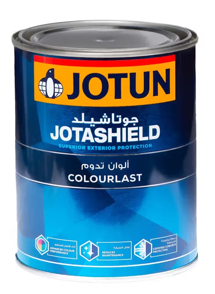 Jotun Jotashield ColourLast Matt 1L White – 100% Pure Acrylic Exterior Paint, Durable for Harsh Tropical Climate