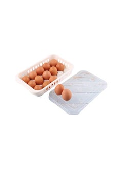 Plastic Egg Organizer Case For 15 Pieces with Cover - pzsku/Z7347BAE7CACD06F4CEAFZ/45/_/1694006379/34747cca-ad59-4c4b-82a6-f29b0ce8bdee