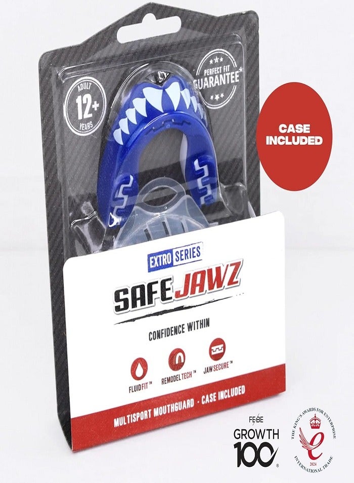 SAFEJAWZ Mouthguard Slim Fit, Adults and Junior Gum Shield with Case for Boxing, MMA, Rugby, Martial Arts, Judo, Karate, Hockey and All Contact Sports - Image 5