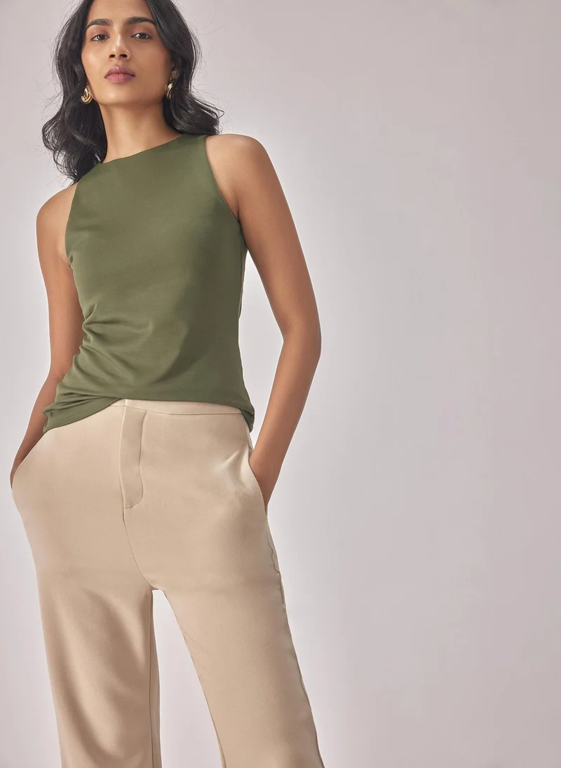 ذا ليبل لايف Knit In Cut Top