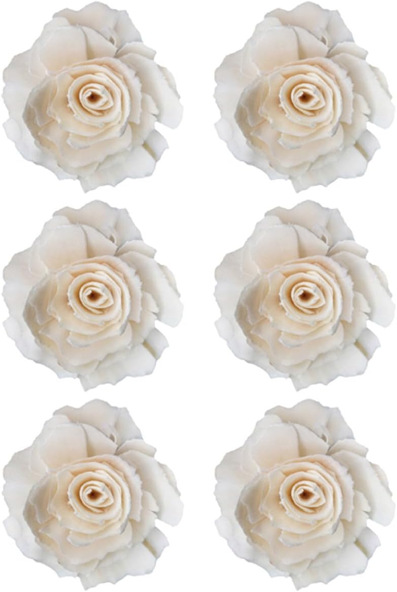 6pcs Fire-Free Aroma Diffuser Flowers with 4.5cm Peony Rattan Vines, Natural Scented Home Fragrance for Living Room Decor - Image 1
